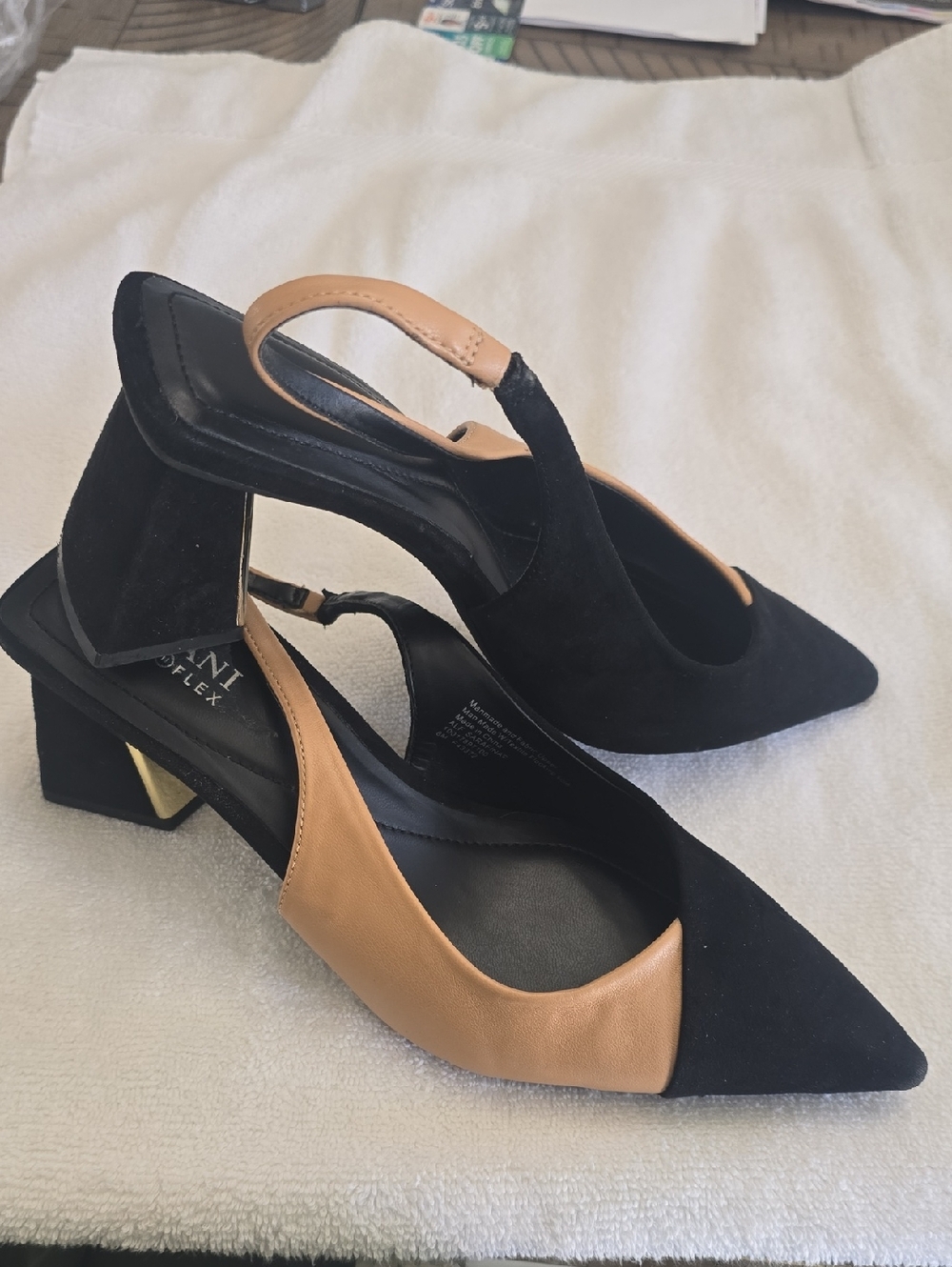 NWOT Alfani Step-n-Flex Sarafina Slingbacks - Picture 2 of 12